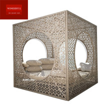 High Quality Wicker Garden Furniture: Outdoor Rattan Poolside Chaise Lounger