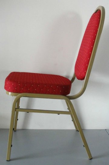 Aluminum upholstery banquet chair