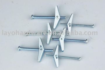 toggle anchor with screw ,bolt