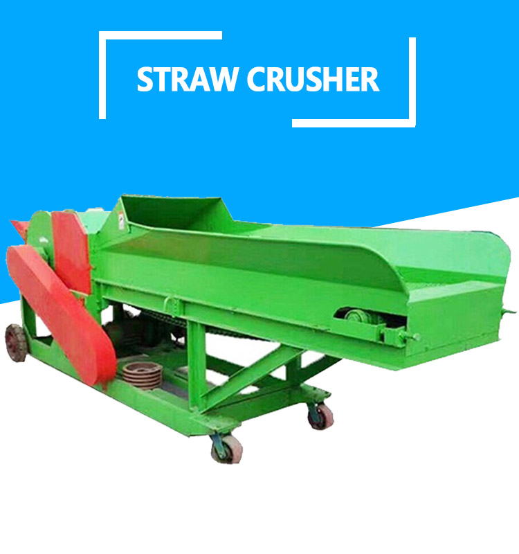 Ao lai manufacturing powerful straw crusher high efficiency corn straw chopper for sale agricultural hay shredder