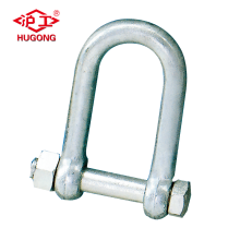 A wire rope buckle connecting shackle chain