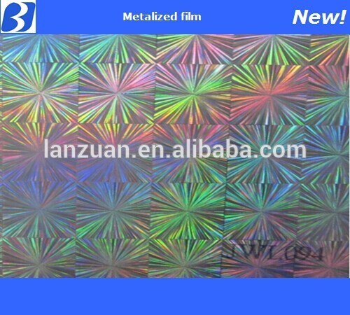 holographic plastic film