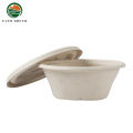 Biodegradable Sugarcane Fiber Material Compostable Soup Cups