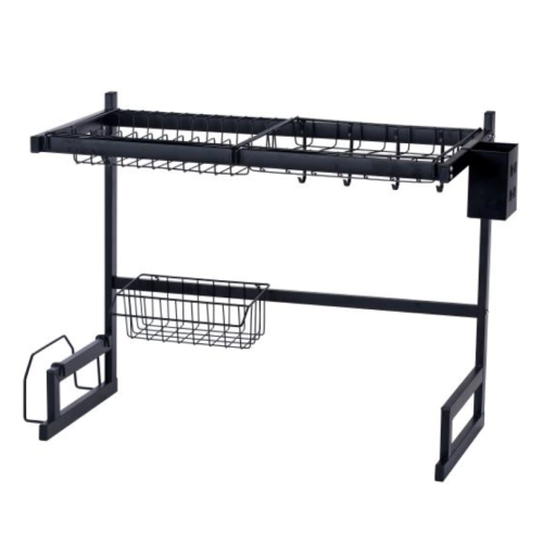 Storage rack for holding tableware