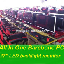 All in one pc , with 27" LED monitor for DIY computer hardware,gaming computer