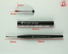 2016 nail tool black wood handle nail stripe painting brush