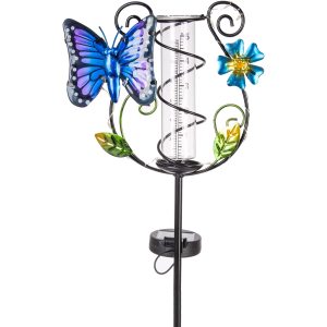 35 &#39;&#39; Butterfly Rain Gauge Outdoor