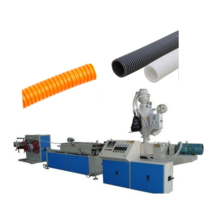 Hot Sale PP PE PVC Single Wall Corrugated Pipe Making Machine