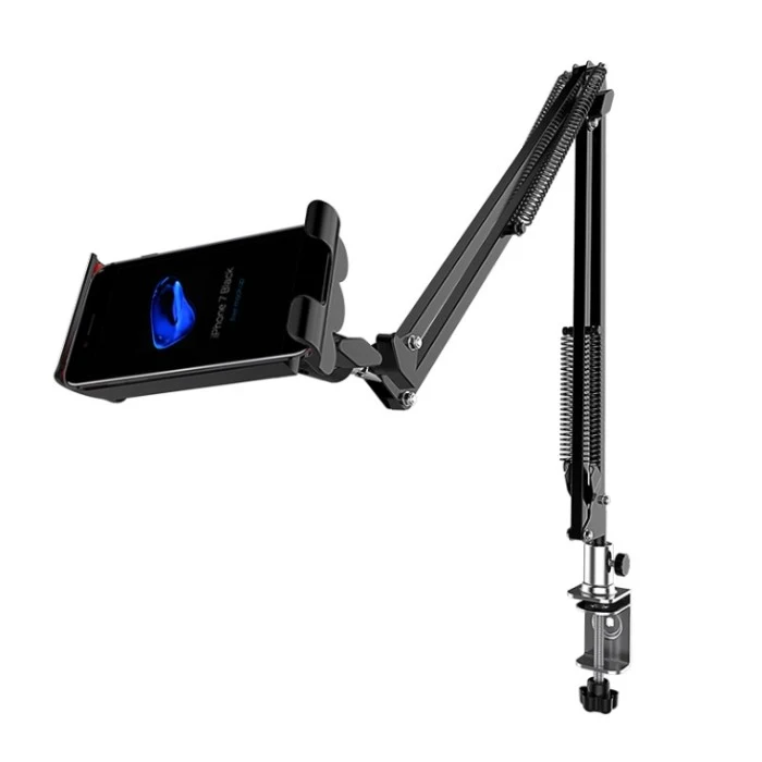 Environmental Metal Arm Sturdy Phone Tablet Holder