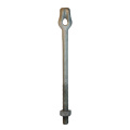 Thimbleye Bolt with Square Nut 5/8"X12 inch