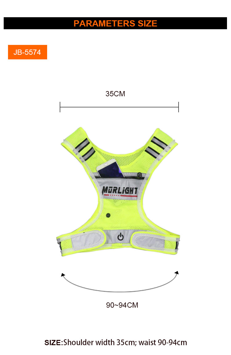 Reflective Vest Safety Surveyor Clothing Pockets Orange China Vest/