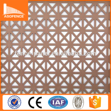 Perforated galvanized / stainless steel Metal Framing System Safety Grating