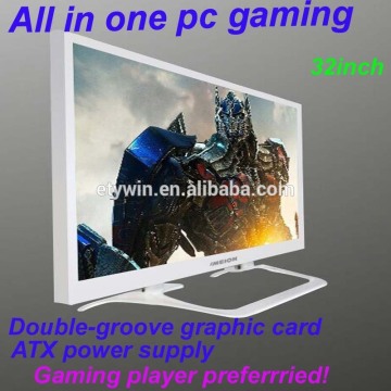 32 inch desktop computer all in one built in all in one pc case without computer parts,gaming computer