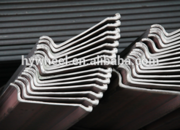 TS16949/ ISO9001/14000 lhot rolled steel wheel rim profile bar