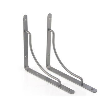 Metal triangle corner shelf bracket