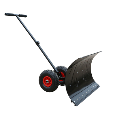 Compact Snow Plow with Wheel