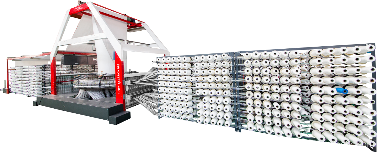 フラットカムプラスチック円形織機