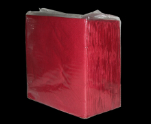 Solid Colour Napkins - Burgundy