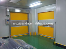 high quality automatic rapid rolling screen shutter door for food factory
