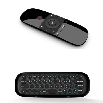 W1 Wireless 2.4G Fly Air Mouse - Chargeable Keyboard Remote Control