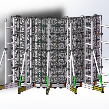 Truss LED Screen Hanging System for LED Video Wall Stacking