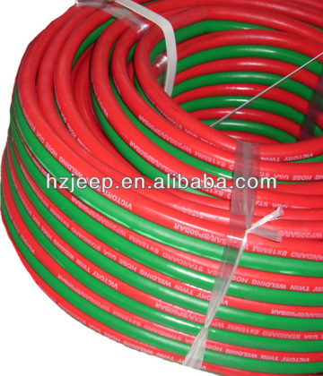 Rubber twin welding hose ,oxygen hose /acetylene hose,Rubber welding hose