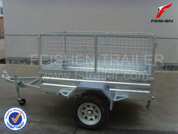 Tilting cage trailer 6x4 trailer