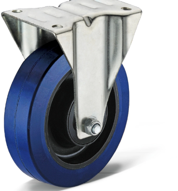 Heavy duty casters with high temperature resistance