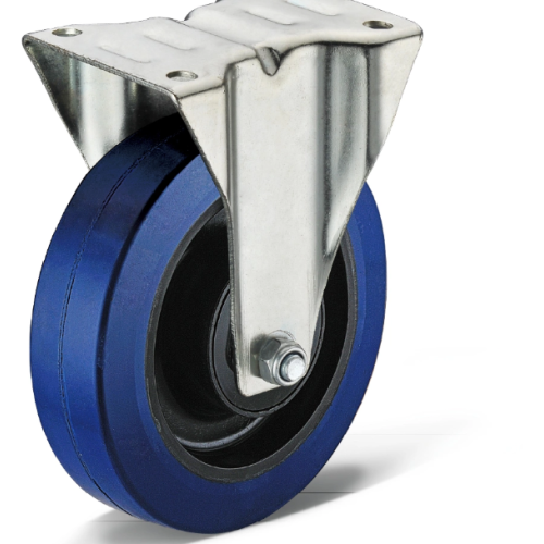 Heavy duty casters with high temperature resistance