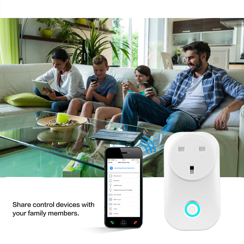 Wholesale Alexa Wifi Wireless Outlet UK Smart Socket Plug