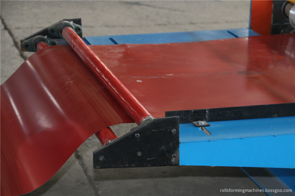 Deck Glazed Tile Roof Panel Machine