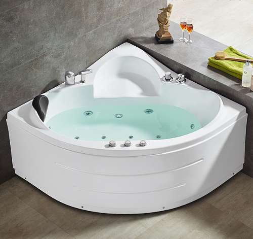 Bathtub Massage Spa 1 Person Hot Tub Acrylic Massage Small Bathtub