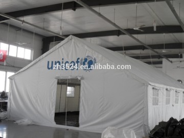 China manufactuer UN refugee tent UN emergency tent export