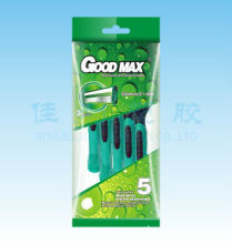 Triple blade disposable razor shaver stainless steel