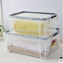 2015 top quality clear stackable see through plastic containers