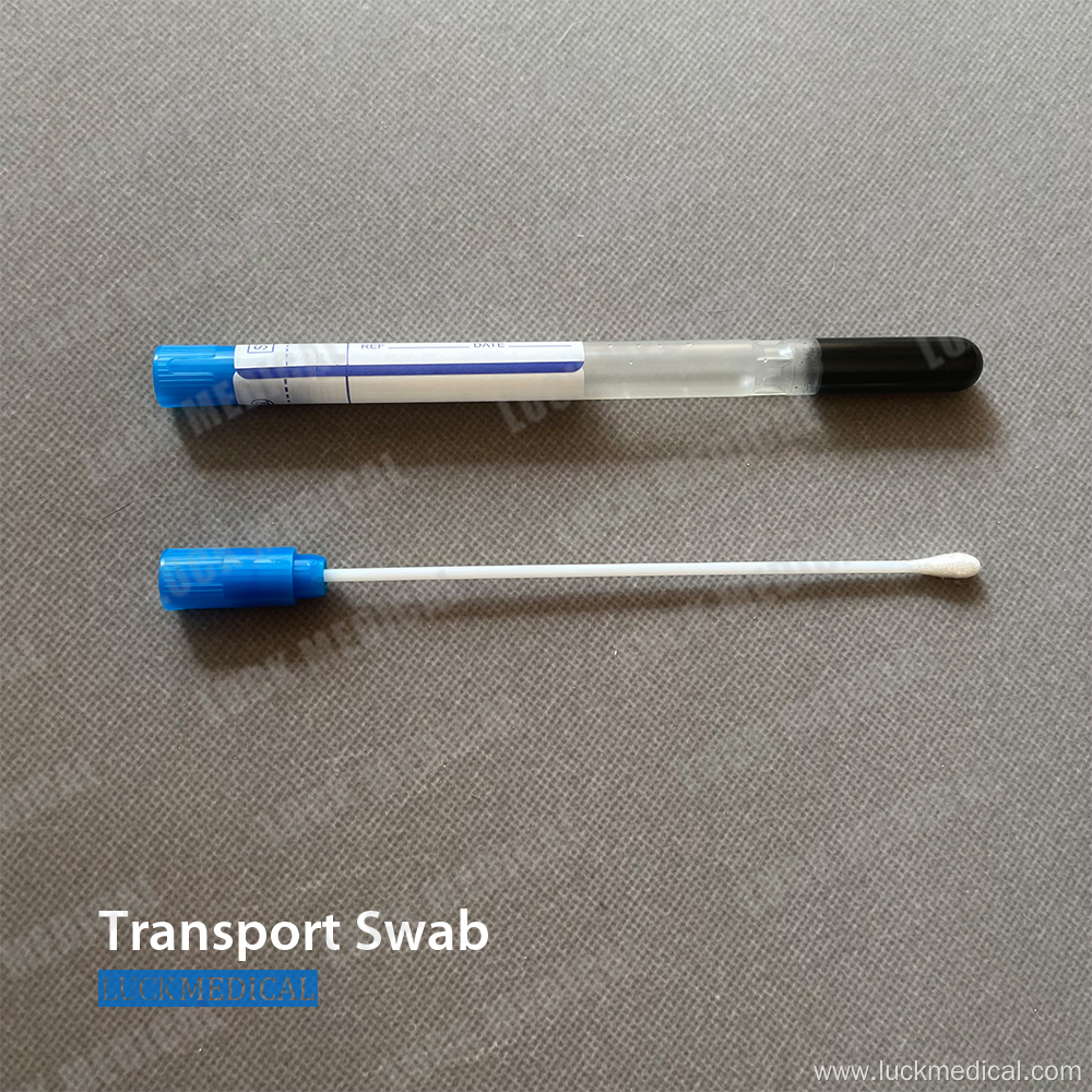 Disposable Transport Swab with Charcoal Gel