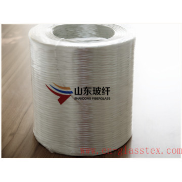 Sheet-shaped film plastic rovings Glass fiber rovings