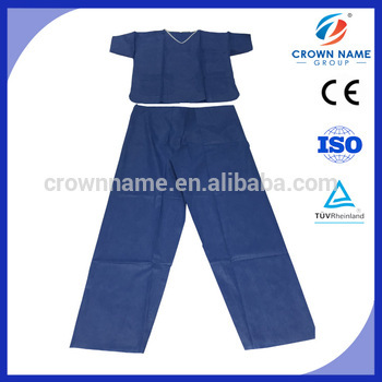 disposable nonwoven surgical protective scrub suit