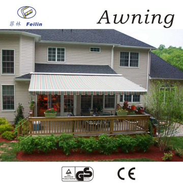 Aluminum motorized canvas awning aluminum windows awning