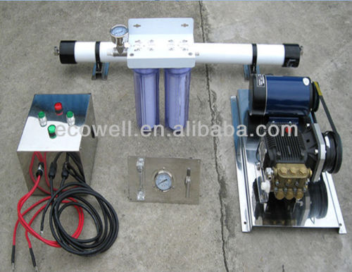 24VDC ro system seawater desalination for boat
