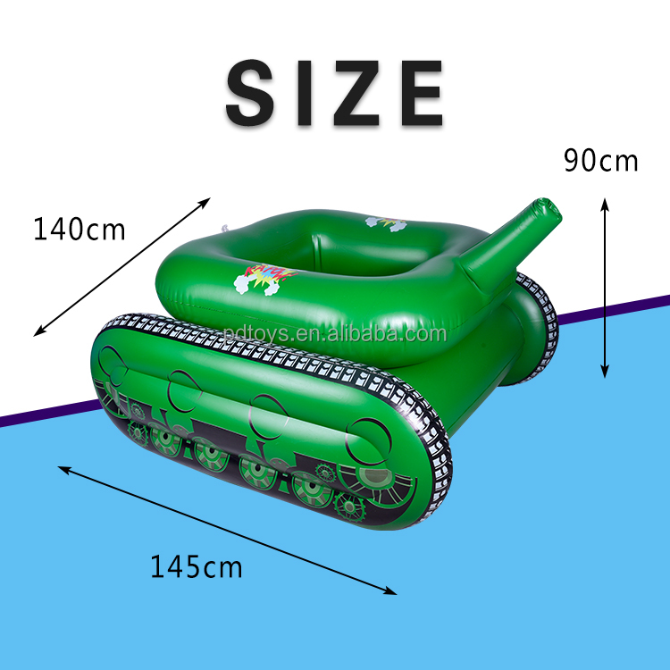 ODM OEM PVC tank Swimming pool baby pool float inflatable water float rider Water gun game toy beach floats floatie baby pool