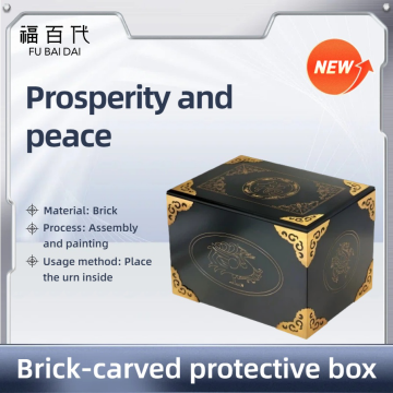Handcrafted Longevity And Health Urn Protection Box
