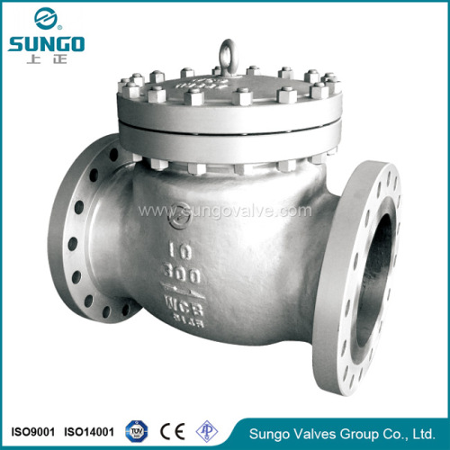 One way check valve