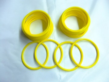 Yellow Silicone NBR VITON EPDM O Ring