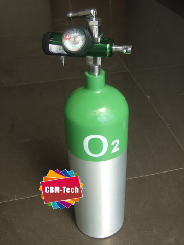 Portable Aluminum Oxygen Cylinder Kit ,Gas Cylinders , related gas items