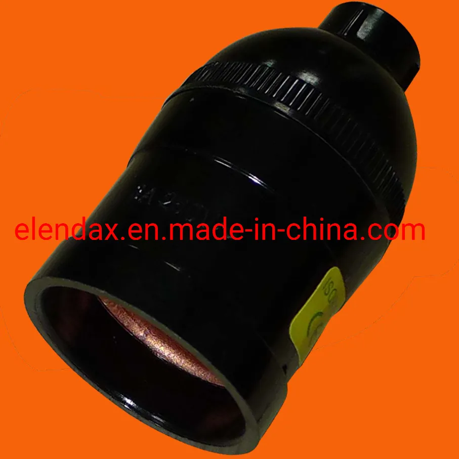 Indonesia Bakelite Single Lamp Holder Socket (H5025)