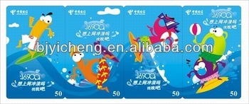 telecom calling card, scratch card