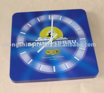 rectangular wall clock