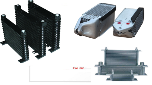 Aluminiumoljekylare för VW motorkylsystem