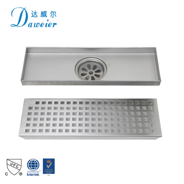 Stainless Steel Shower Channel Drain Grate